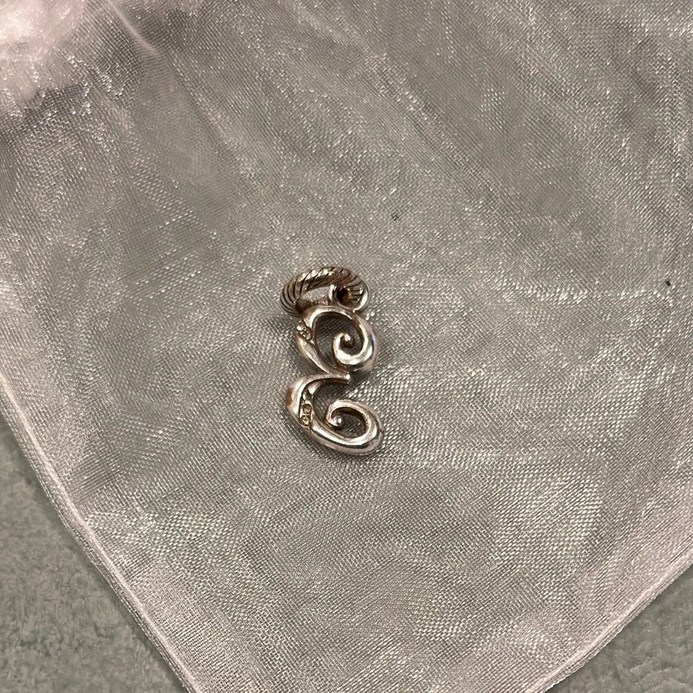 Brighton Silver Number “3” Charm - Picture 2 of 4